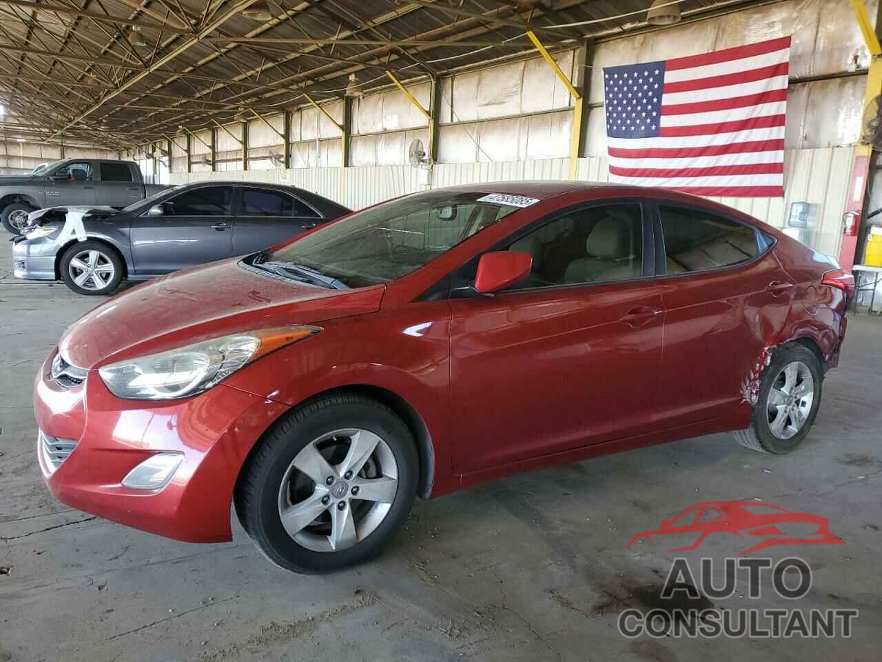 HYUNDAI ELANTRA 2012 - KMHDH4AE5CU187823