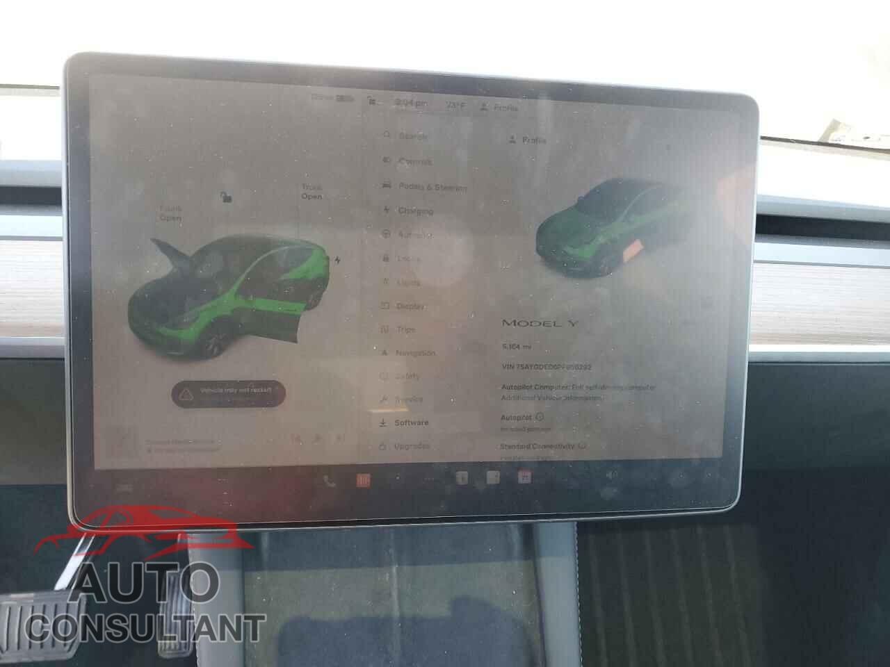TESLA MODEL Y 2023 - 7SAYGDED6PF956292