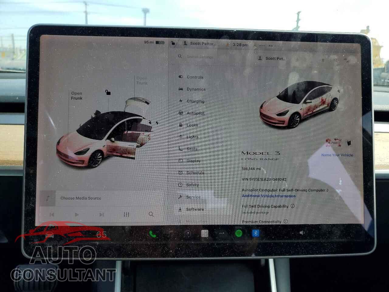 TESLA MODEL 3 2018 - 5YJ3E1EA2JF049242