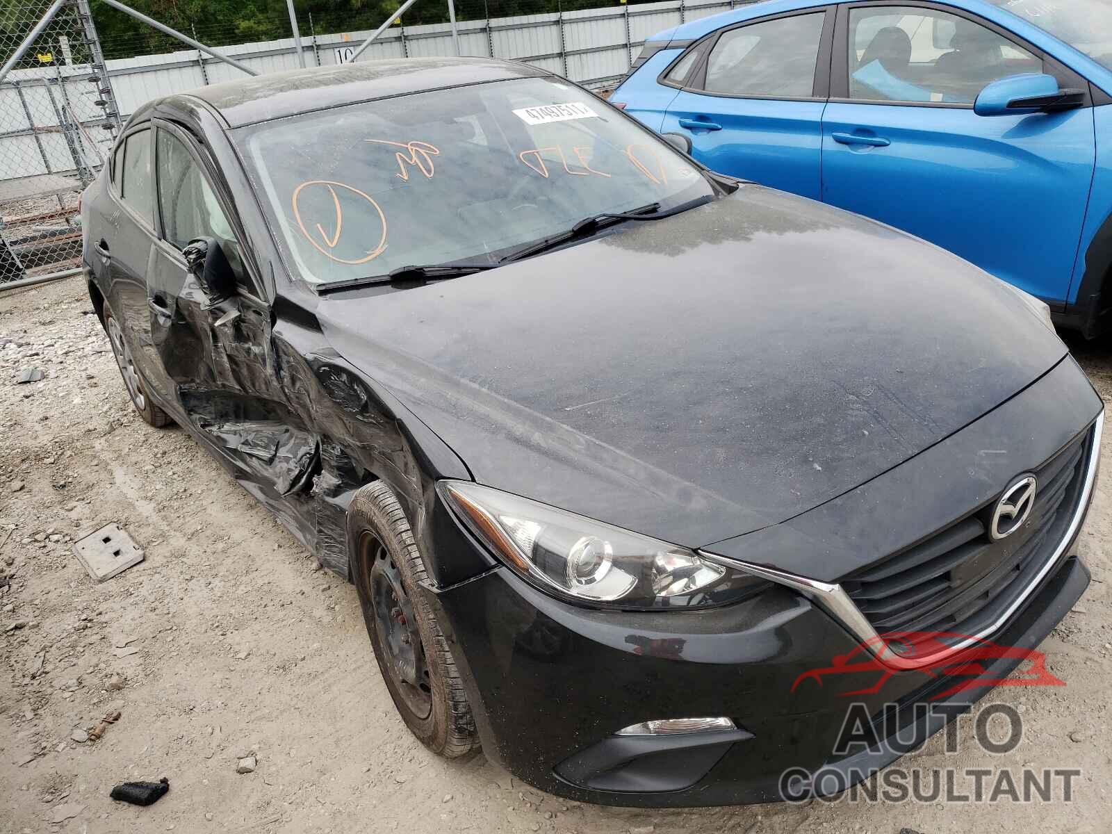 MAZDA 3 2016 - JM1BM1T72G1284599