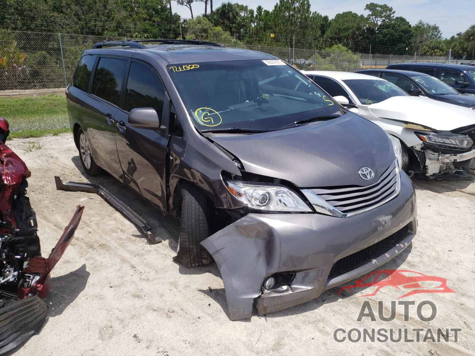 TOYOTA SIENNA 2017 - 5TDDZ3DC7HS154095