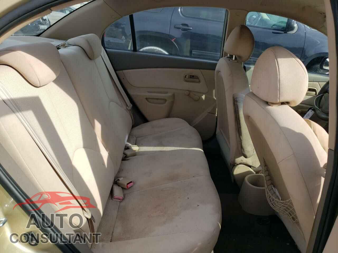 KIA RIO 2009 - KNADE223296470687