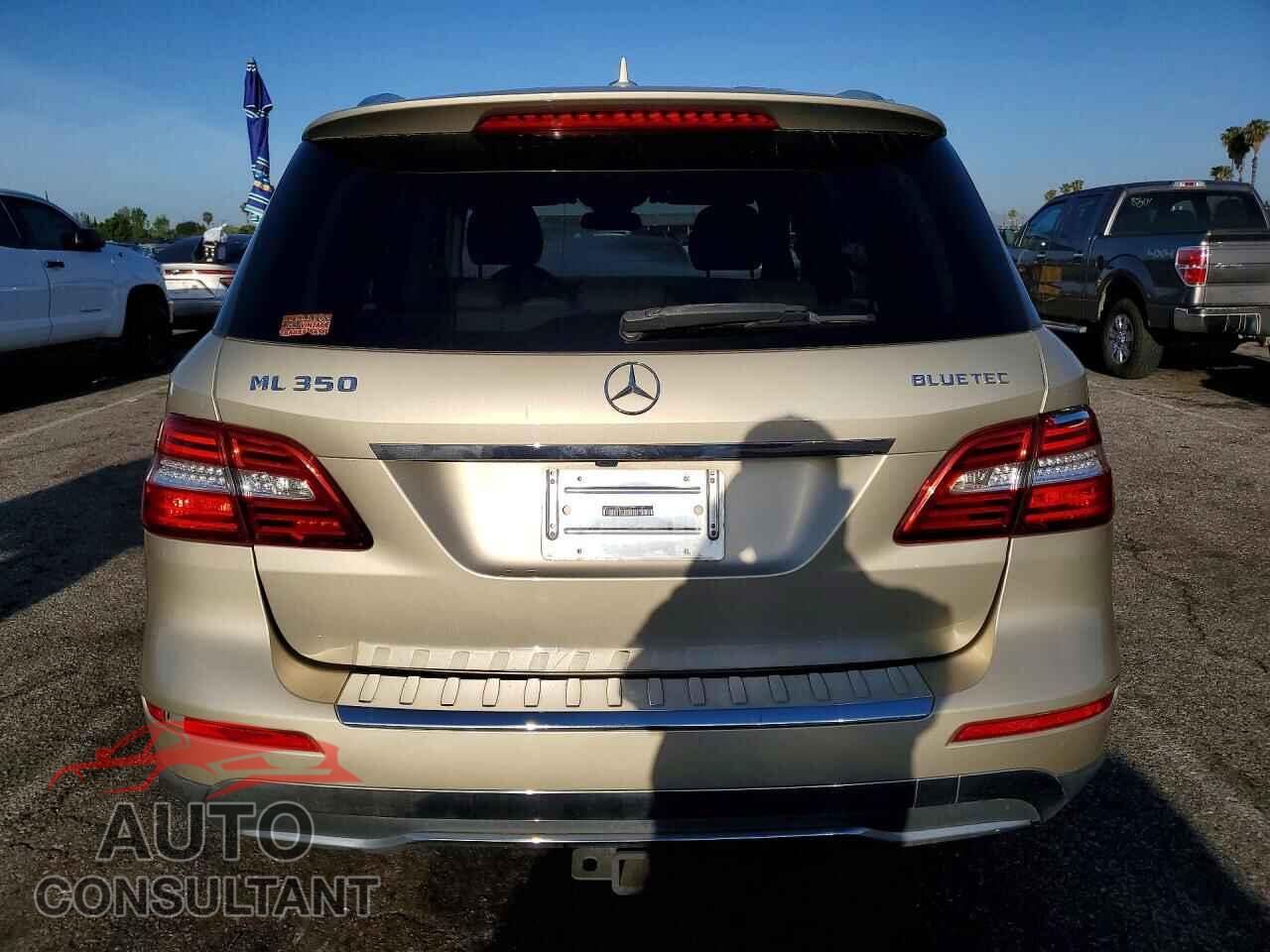 MERCEDES-BENZ M-CLASS 2012 - 4JGDA2EBXCA073472