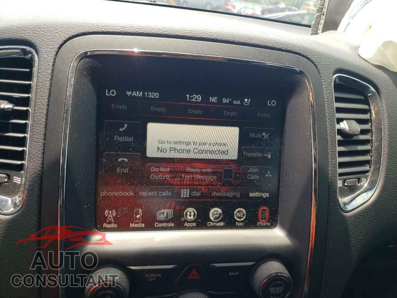 DODGE DURANGO 2017 - 1C4RDJEGXHC666896