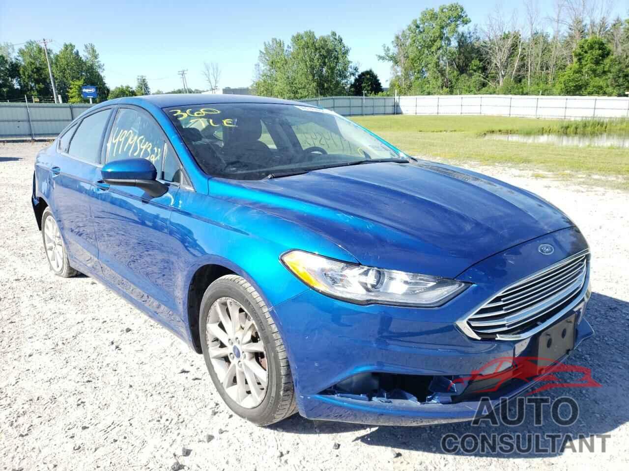 FORD FUSION 2017 - 3FA6P0H77HR108706