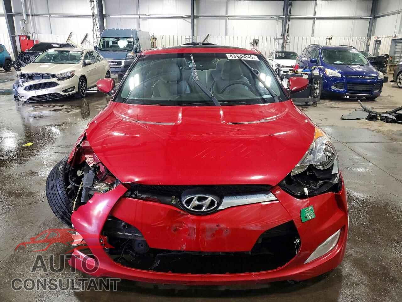 HYUNDAI VELOSTER 2012 - KMHTC6AD2CU077194