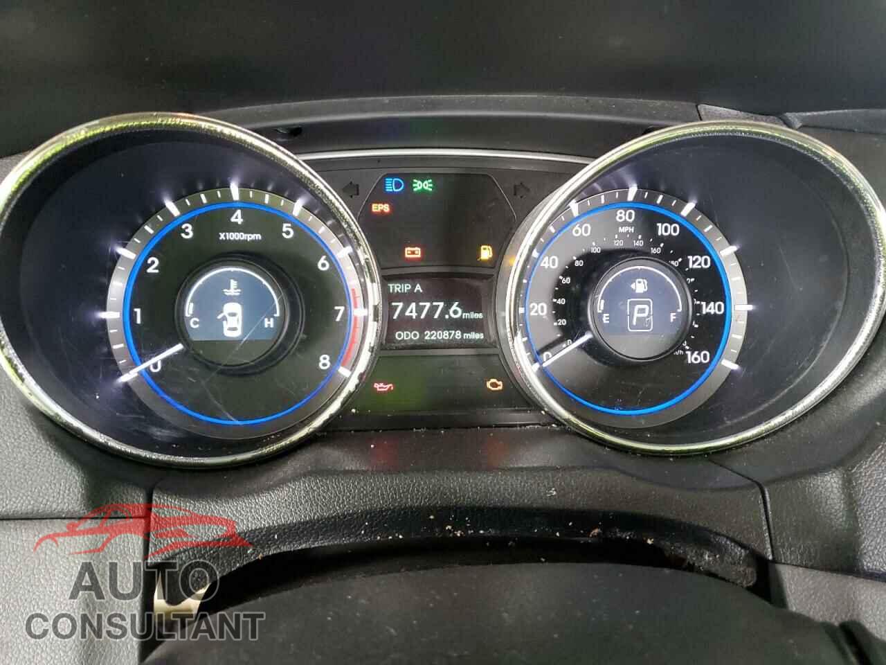 HYUNDAI SONATA 2012 - 5NPEB4AC6CH327526