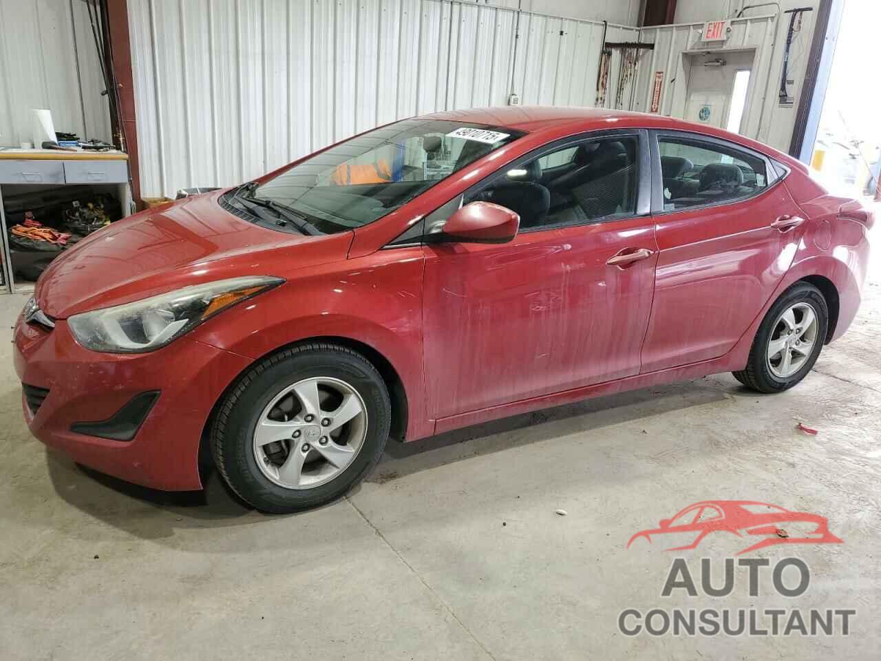 HYUNDAI ELANTRA 2014 - KMHDH4AE7EU196591