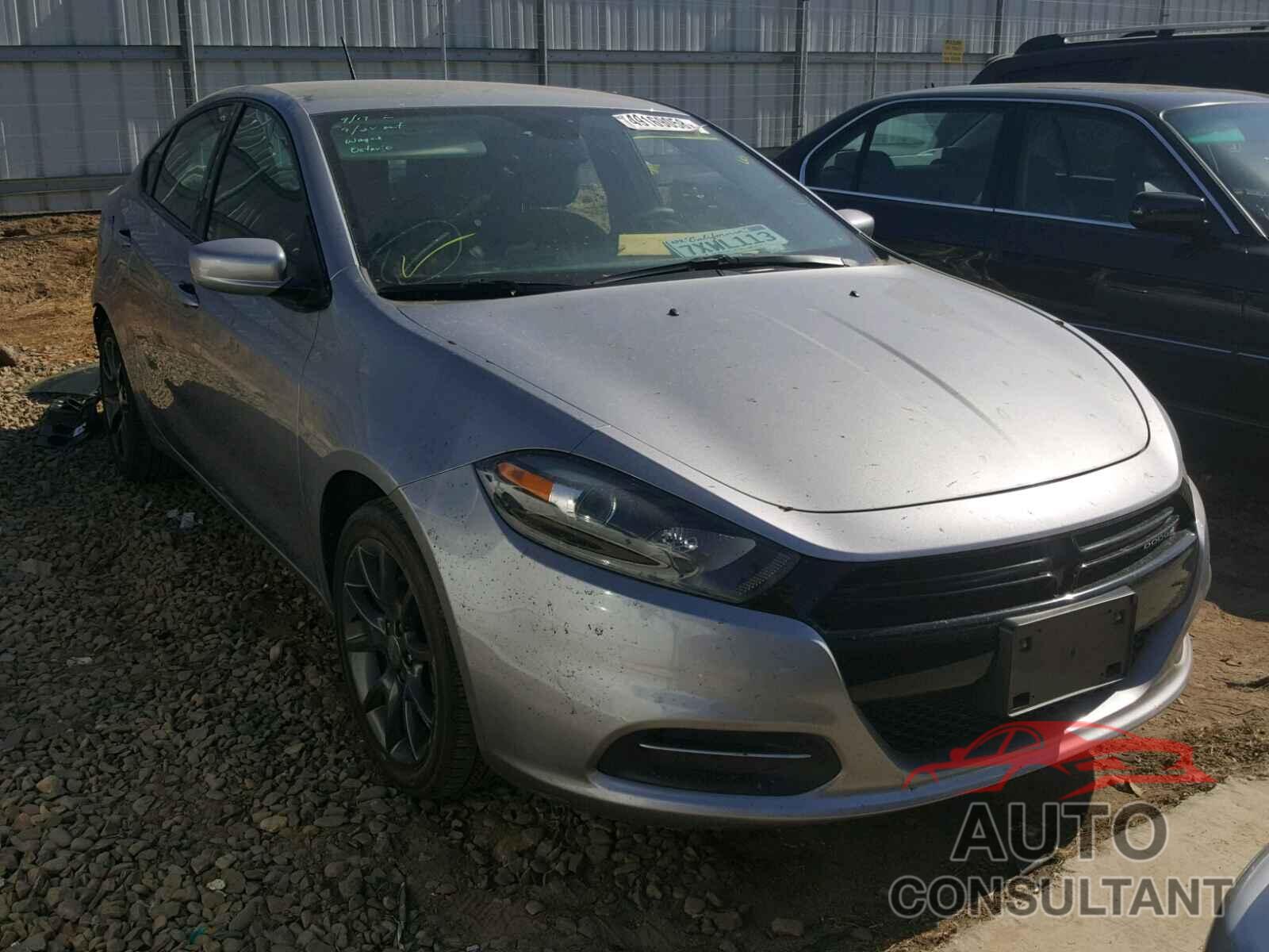 DODGE DART 2016 - 1C3CDFAA7GD530727