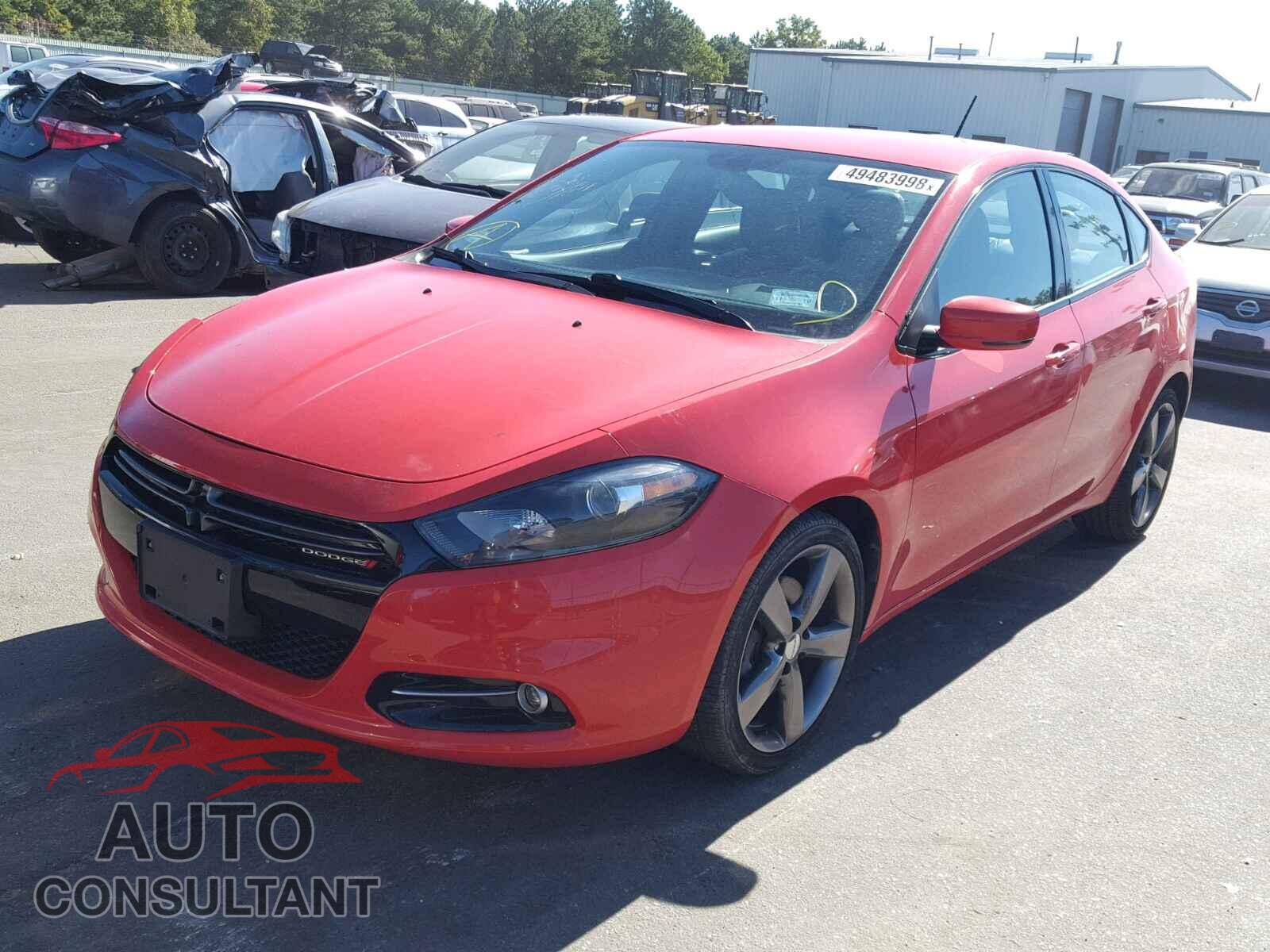 DODGE DART 2015 - 1C3CDFEBXFD225353