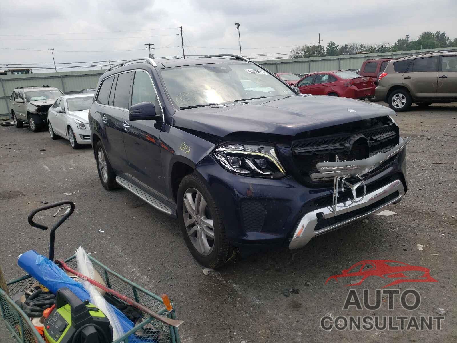 MERCEDES-BENZ GLS-CLASS 2017 - 4JGDF6EE1HA856609