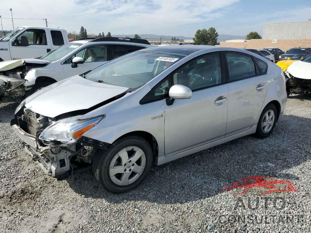 TOYOTA PRIUS 2011 - JTDKN3DU6B0278025