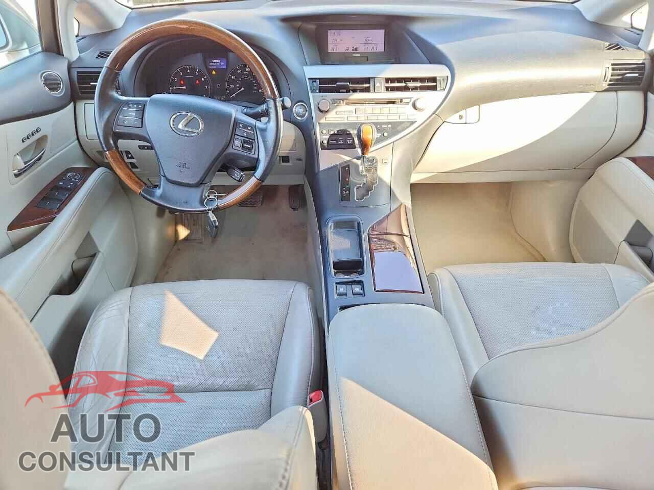 LEXUS RX350 2012 - 2T2BK1BA3CC126373