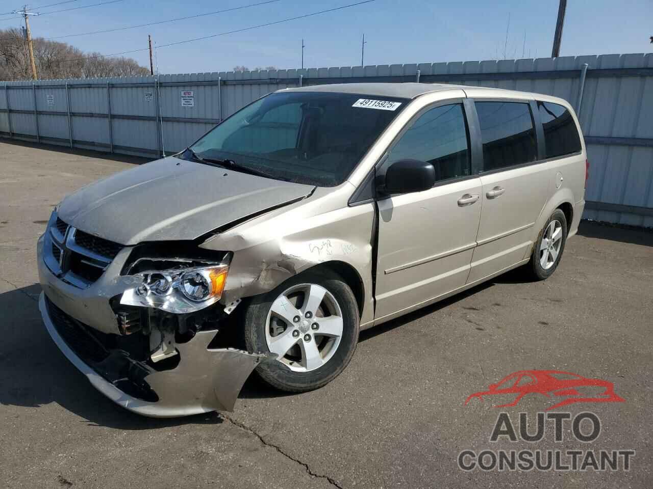 DODGE CARAVAN 2013 - 2C4RDGBG0DR652918