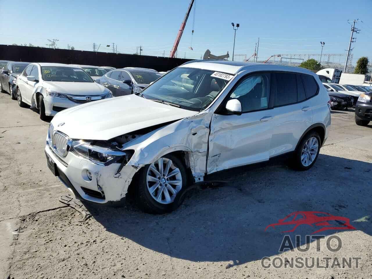 BMW X3 2017 - 5UXWZ7C36H0V94196