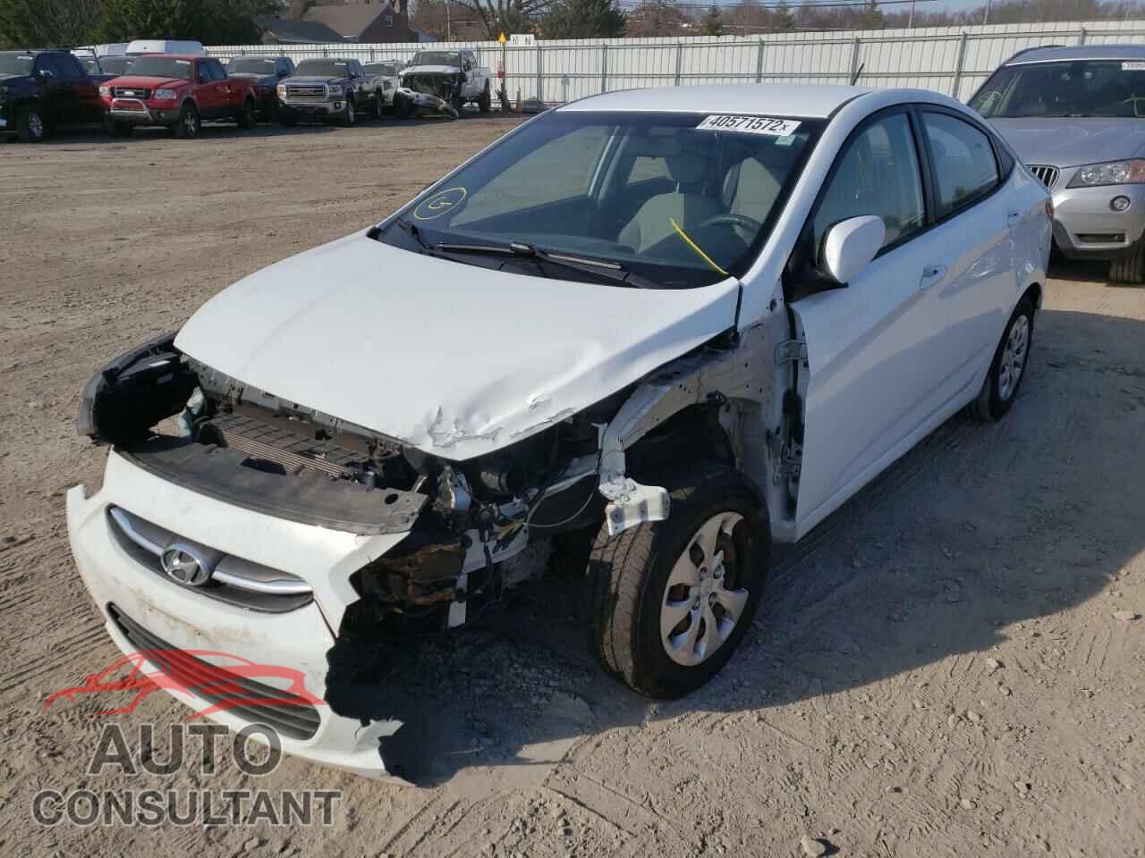 HYUNDAI ACCENT 2016 - KMHCT4AE9GU015357