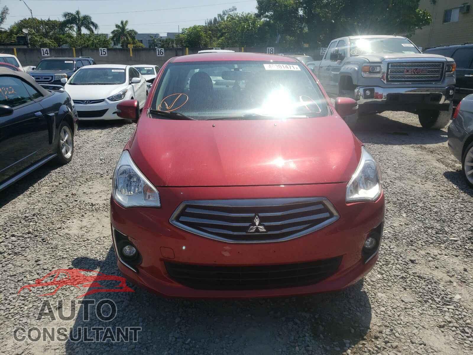 MITSUBISHI MIRAGE 2017 - ML32F4FJ6HHF13237