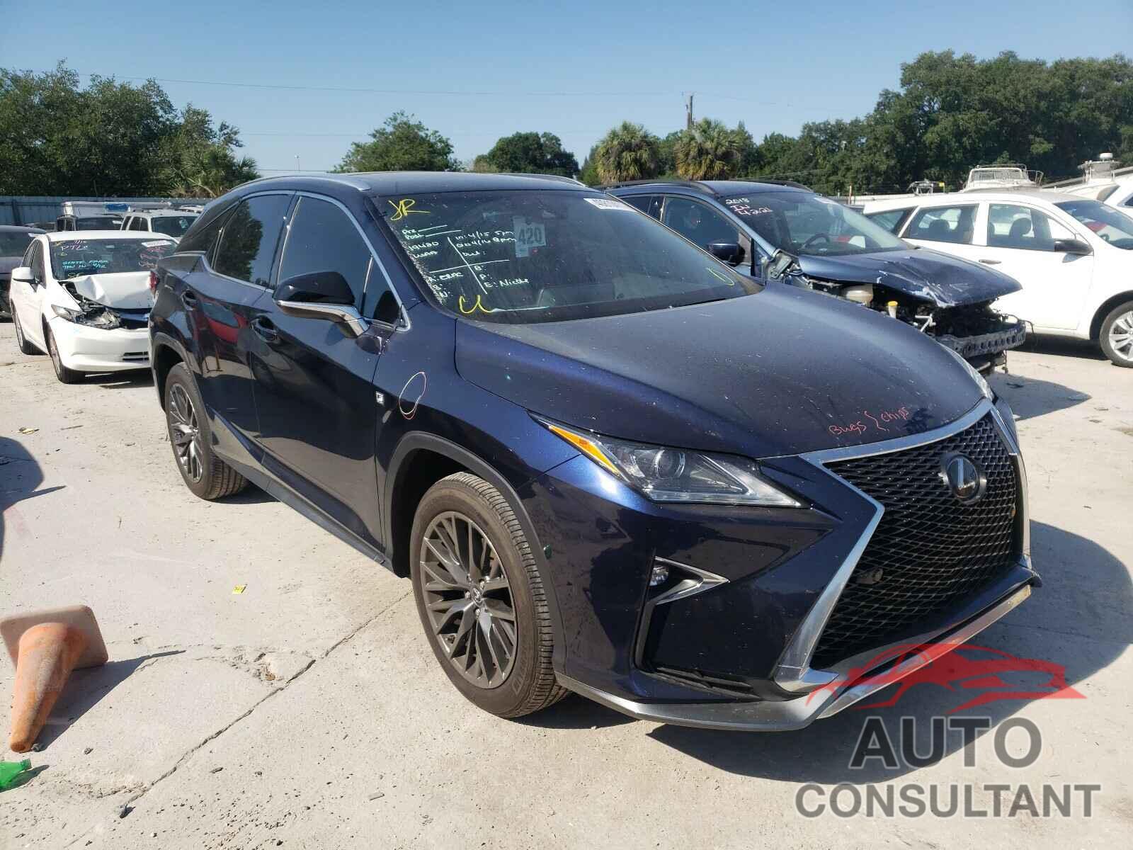 LEXUS RX350 2017 - 2T2BZMCA6HC123941