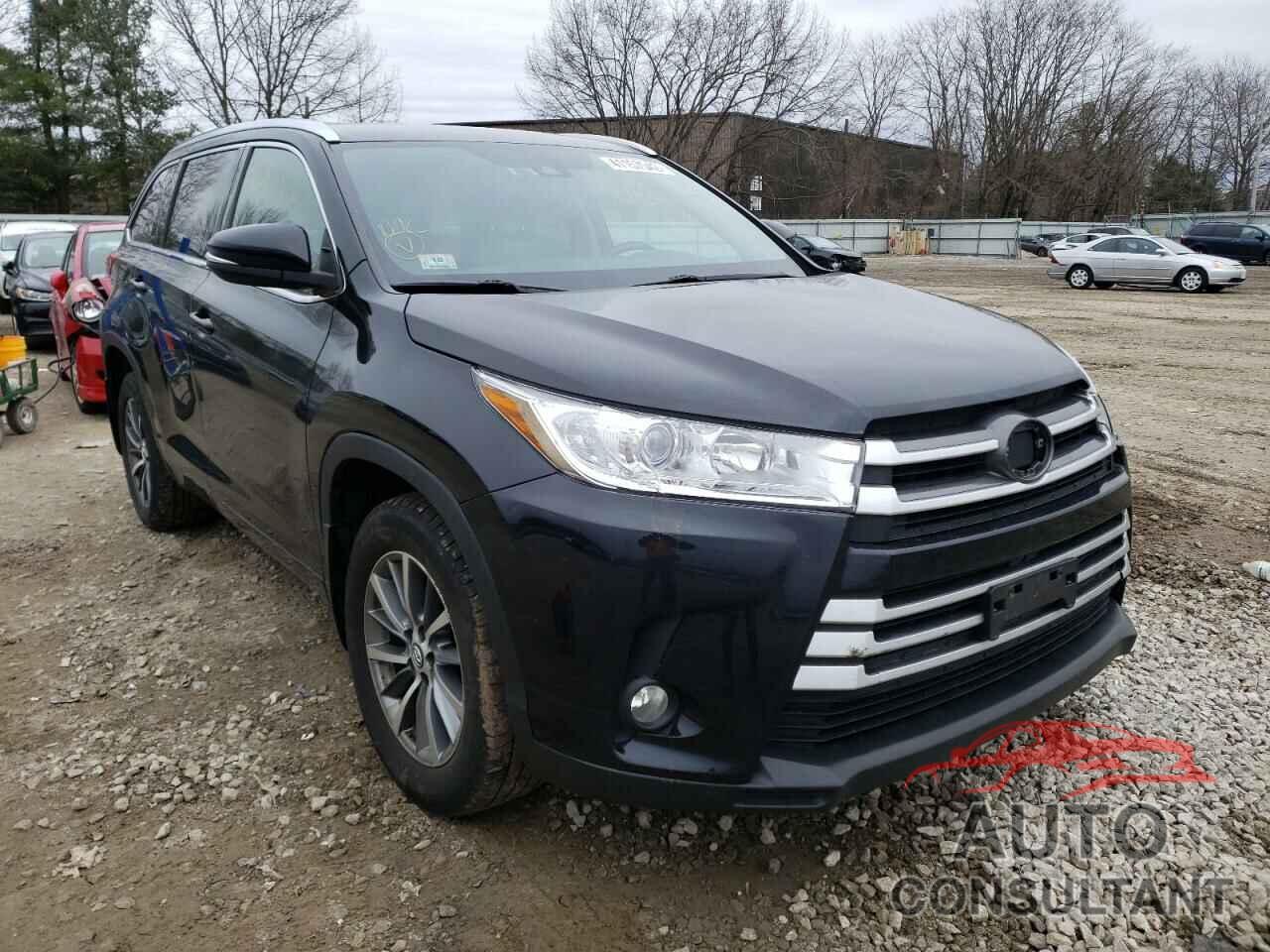 TOYOTA HIGHLANDER 2017 - 5TDJZRFH0HS481694