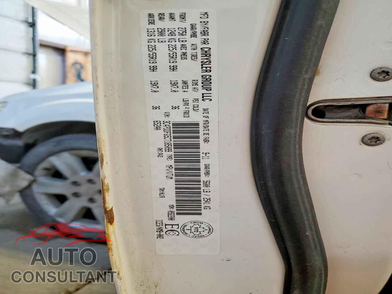 DODGE JOURNEY 2012 - 3C4PDDFG5CT185099