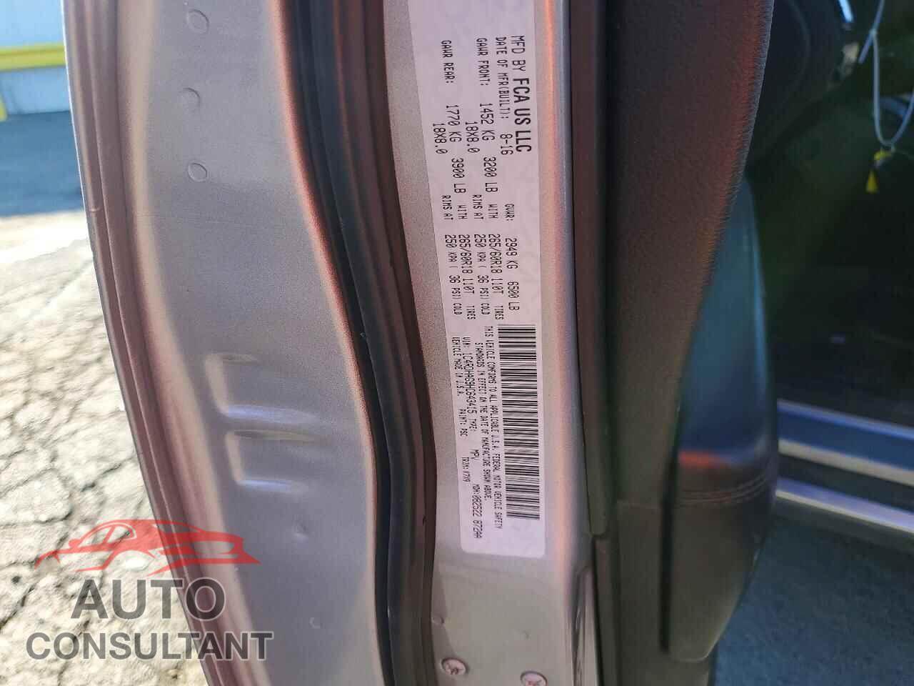 DODGE DURANGO 2017 - 1C4RDHAG9HC643415