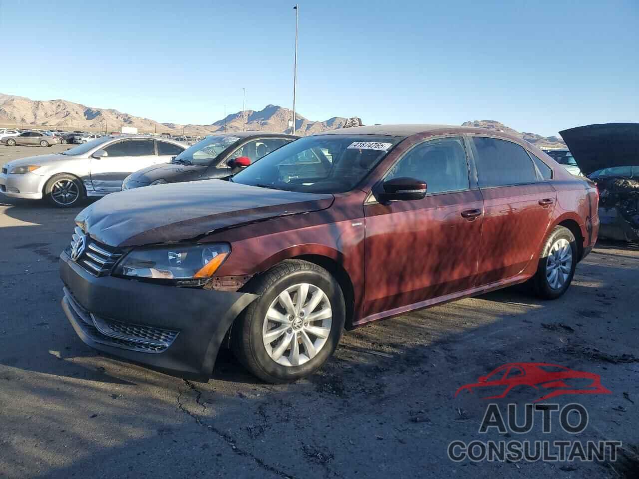 VOLKSWAGEN PASSAT 2014 - 1VWAT7A30EC028462