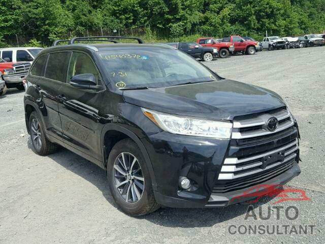 TOYOTA HIGHLANDER 2017 - 5TDJZRFH2HS476920