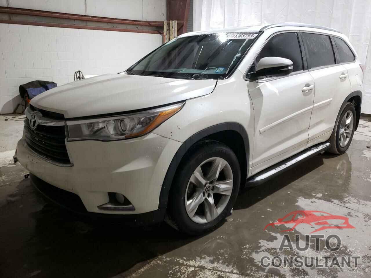 TOYOTA HIGHLANDER 2016 - 5TDDKRFH0GS261410