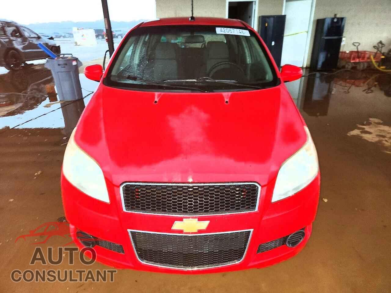CHEVROLET AVEO 2009 - KL1TD66EX9B392274