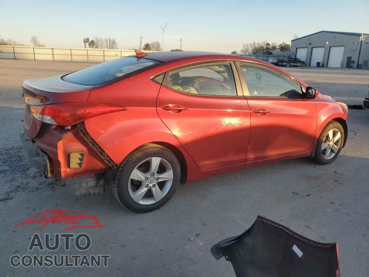 HYUNDAI ELANTRA 2012 - KMHDH4AE6CU410015
