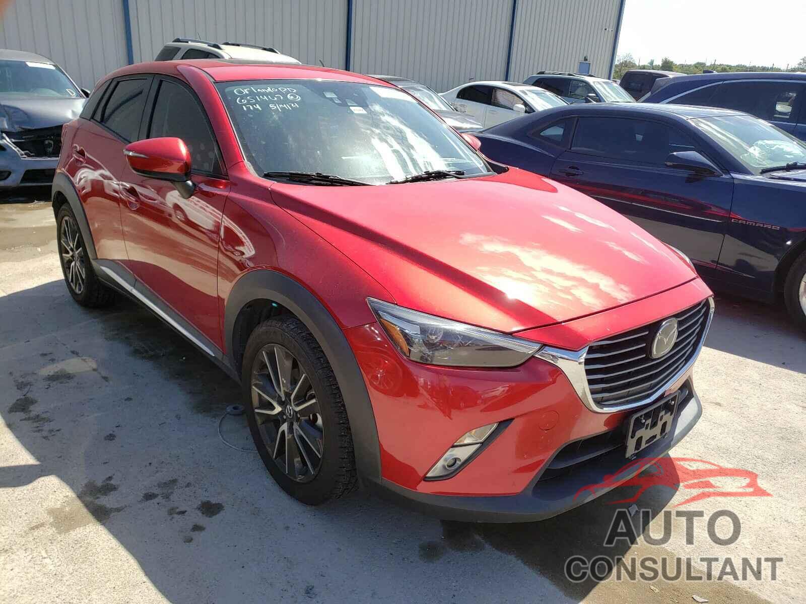 MAZDA CX-3 2016 - JM1DKBD79G0106813