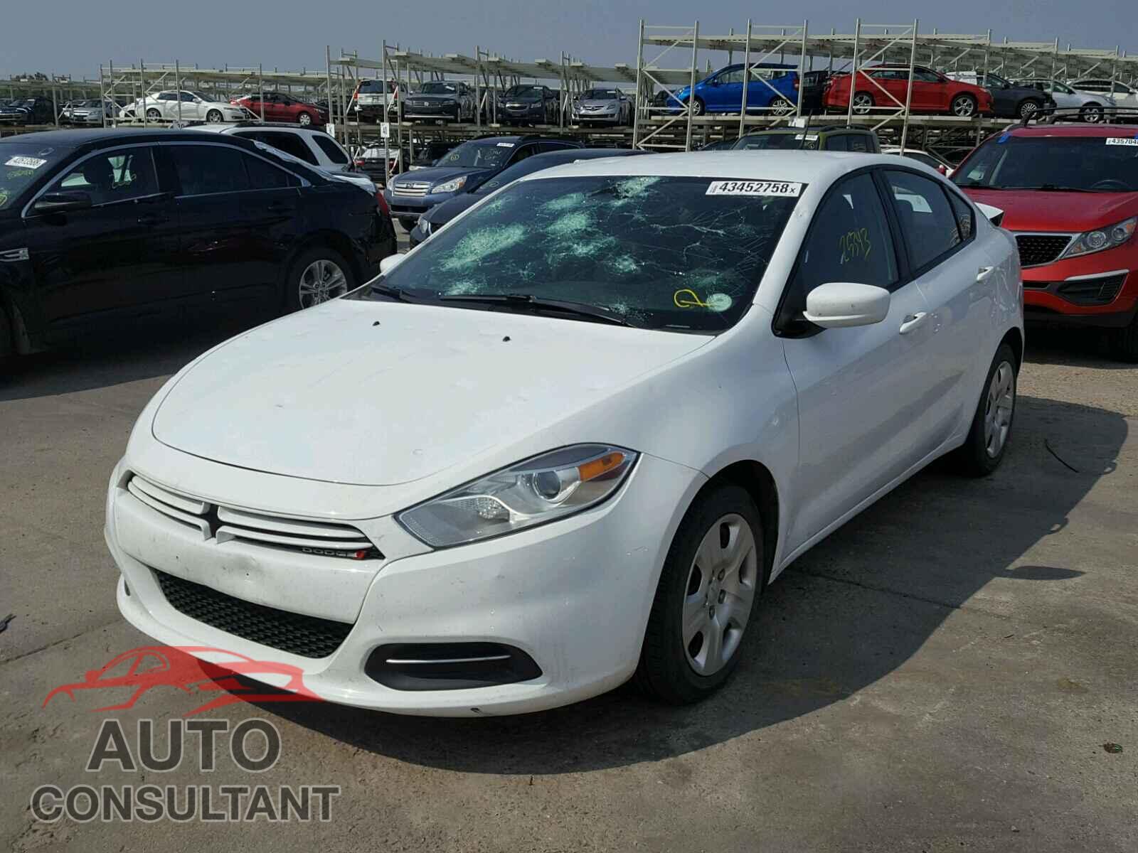 DODGE DART 2016 - 1C3CDFAA0GD593409