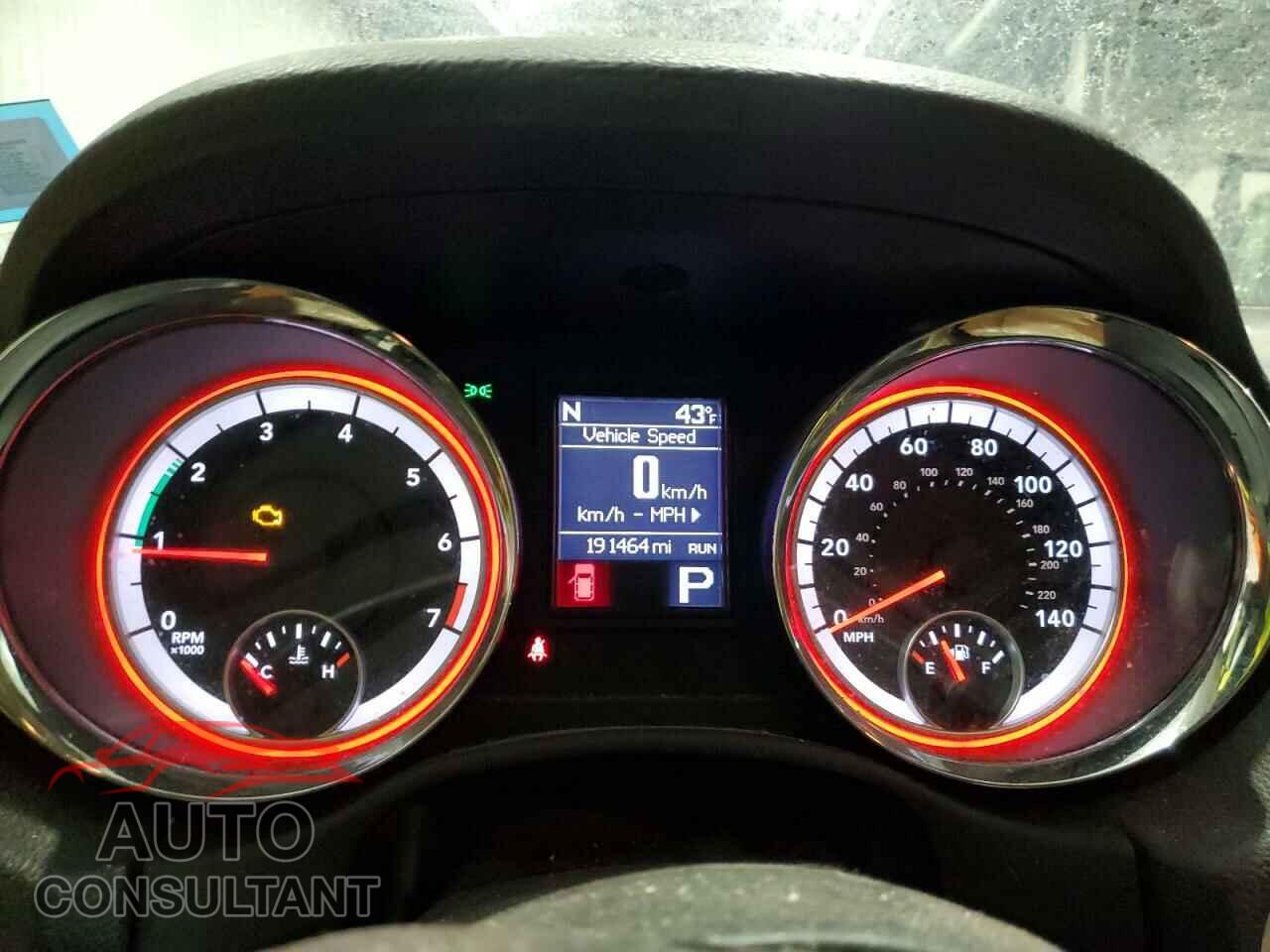 DODGE DURANGO 2012 - 1C4RDJEG2CC363569