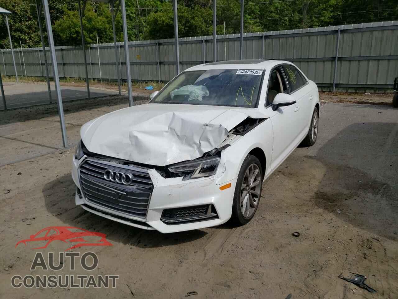 AUDI A4 2019 - WAUGMAF43KN006381