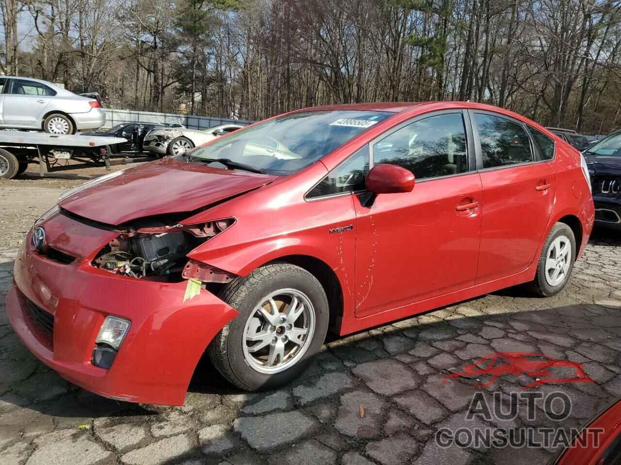 TOYOTA PRIUS 2010 - JTDKN3DU8A0010804