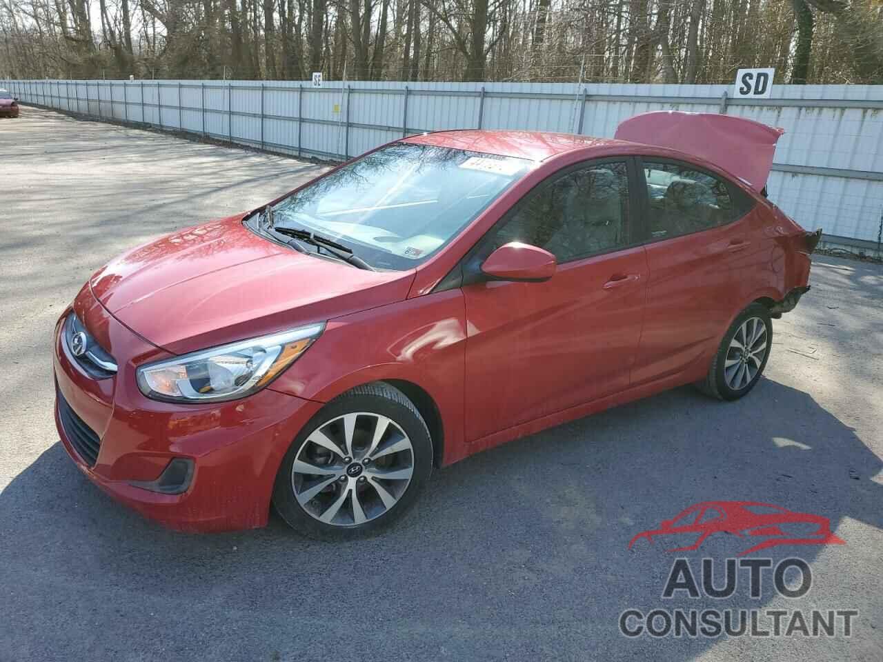 HYUNDAI ACCENT 2017 - KMHCT4AE0HU349343