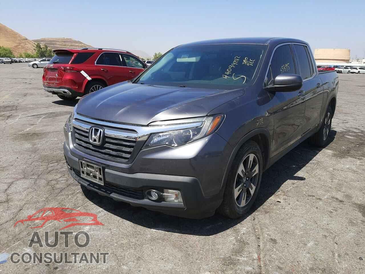 HONDA RIDGELINE 2017 - 5FPYK2F58HB003454
