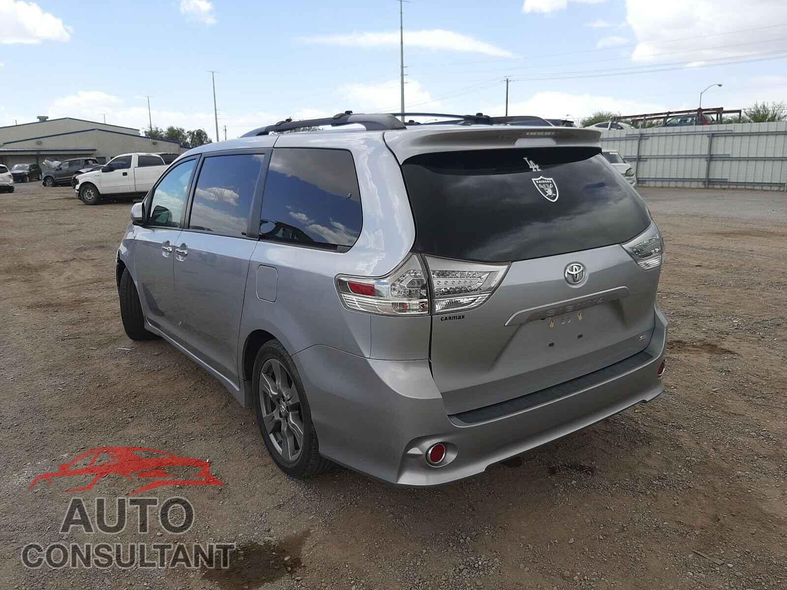 TOYOTA SIENNA 2017 - 5TDXZ3DC2HS855236