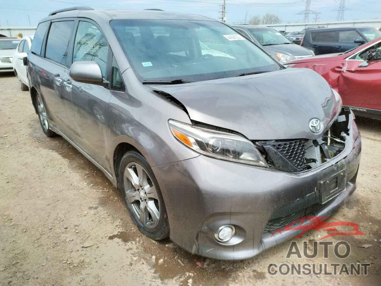 TOYOTA SIENNA 2017 - 5TDXZ3DC8HS799707