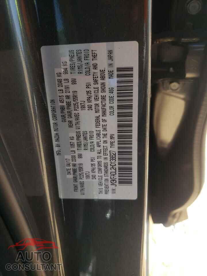 MAZDA CX-5 2017 - JM3KFADL2H0138627