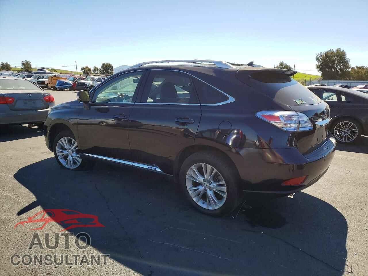 LEXUS RX450 2011 - JTJBC1BA3B2036670