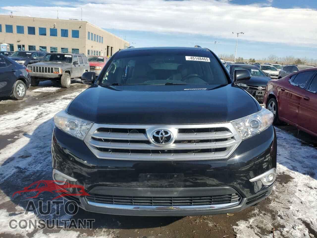 TOYOTA HIGHLANDER 2013 - 5TDBK3EH8DS253640