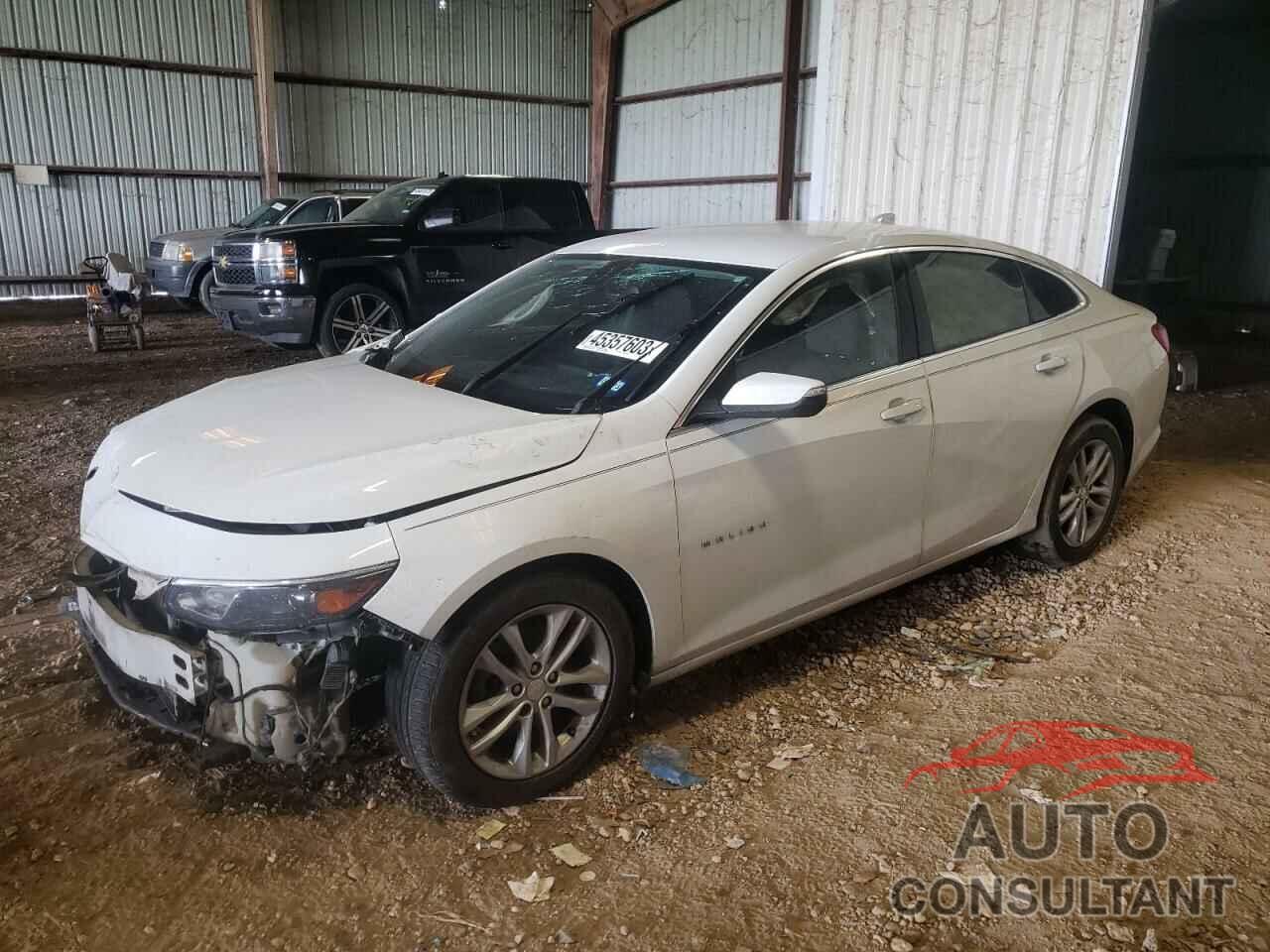 CHEVROLET MALIBU 2017 - 1G1ZE5ST2HF225728