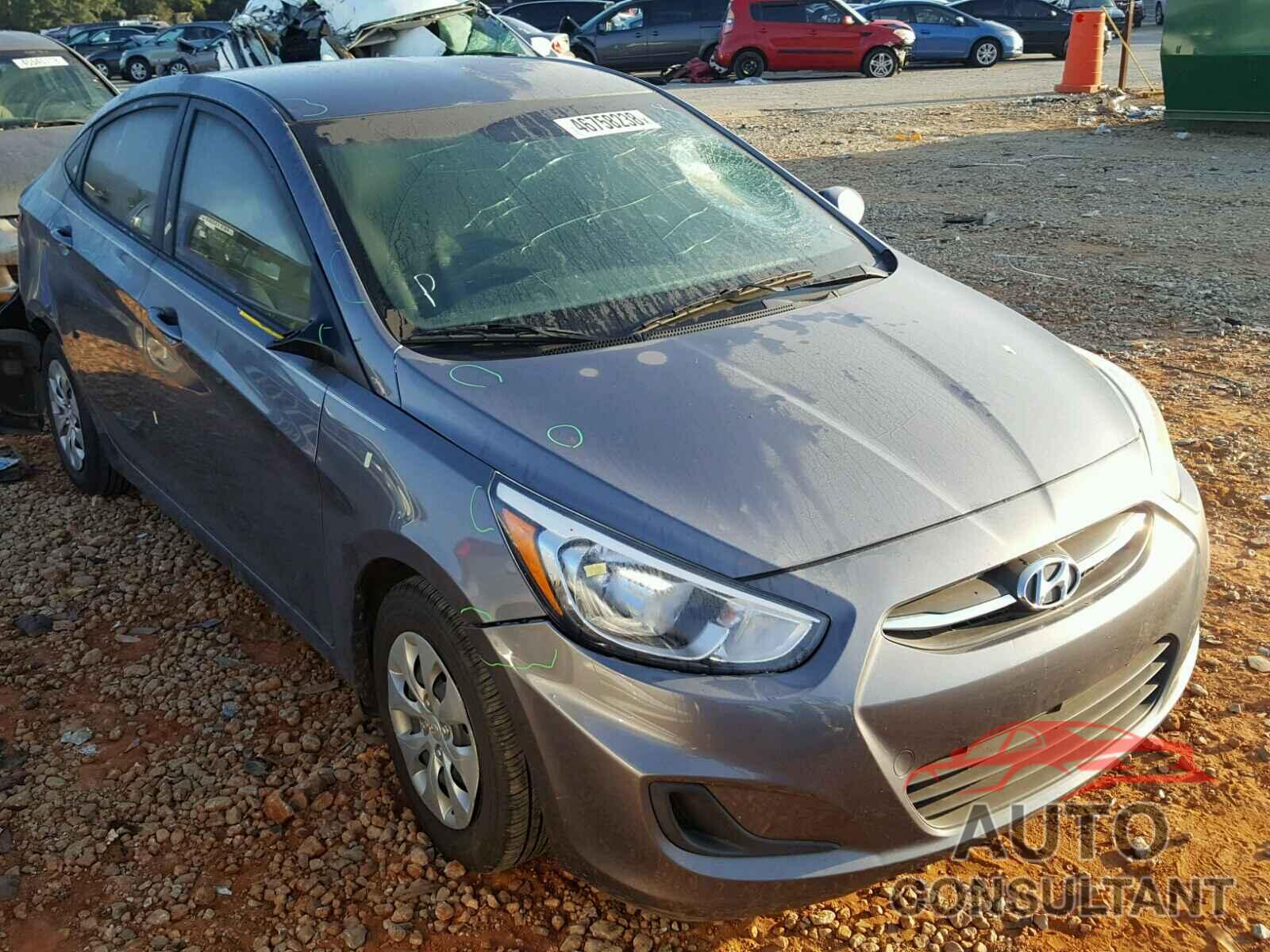 HYUNDAI ACCENT 2016 - KMHCT4AE7GU136789