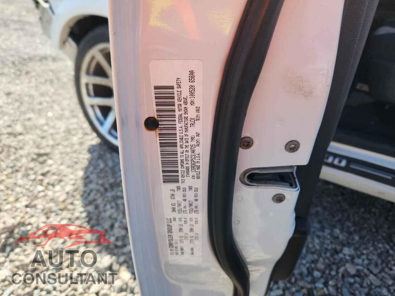 DODGE RAM 1500 2012 - 1C6RD6GP5CS140725