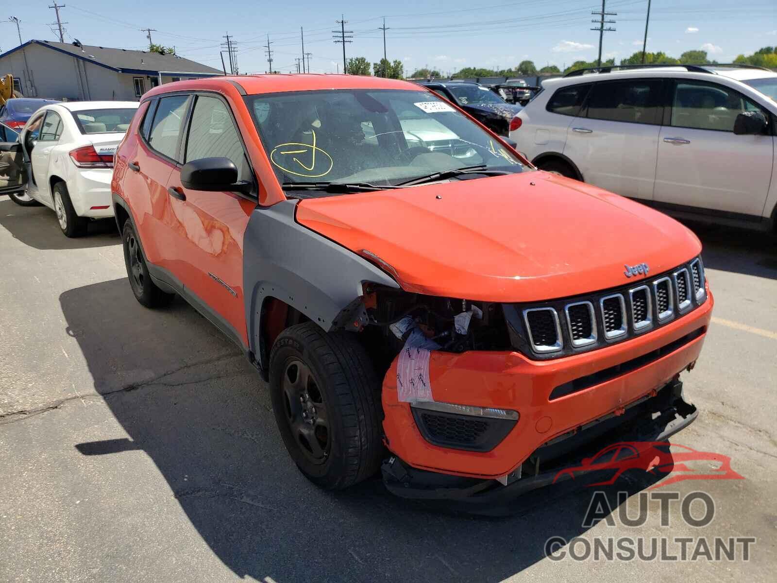 JEEP COMPASS 2017 - 3C4NJCAB3HT658530
