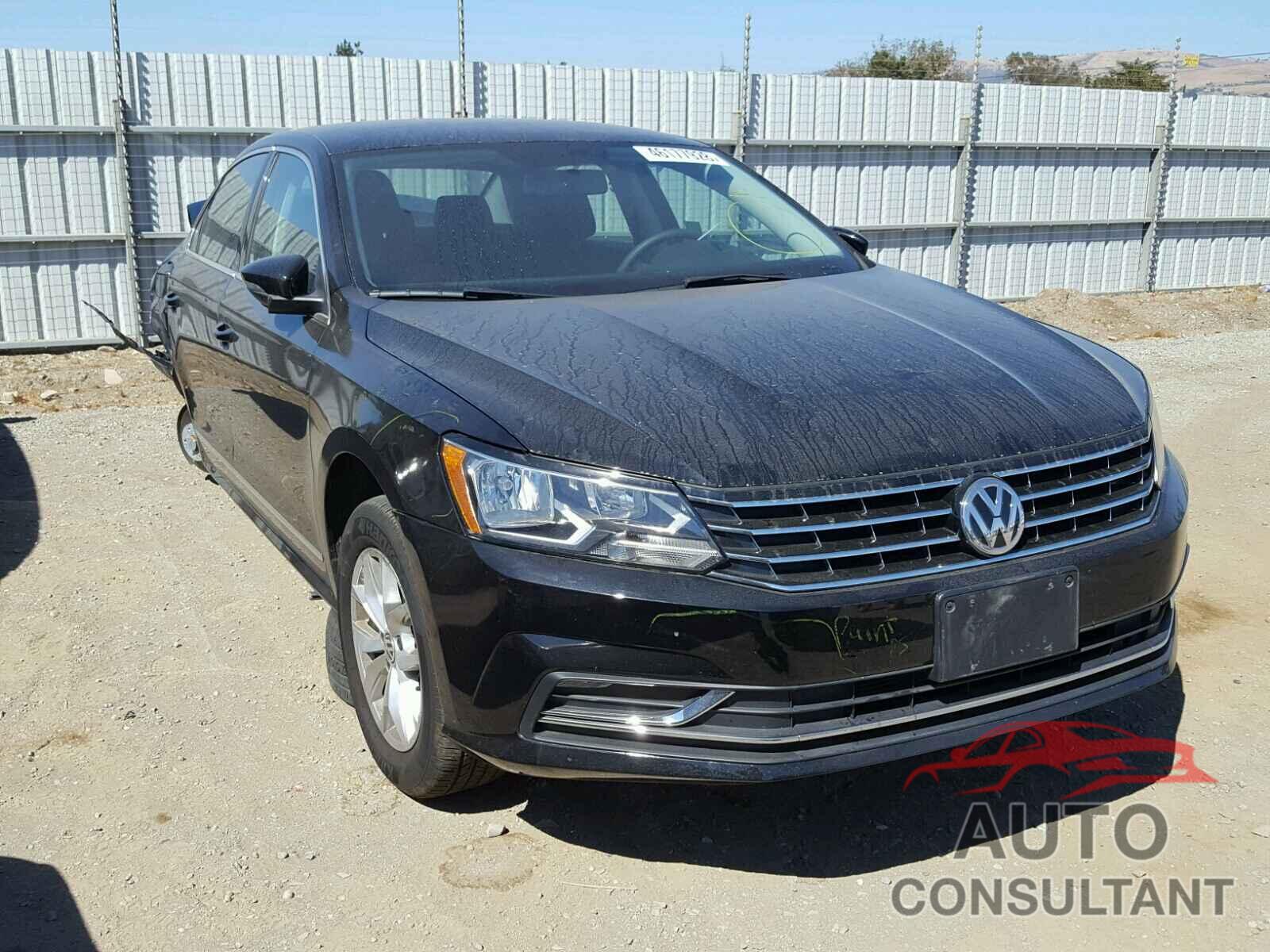 VOLKSWAGEN PASSAT 2017 - 1VWAT7A31HC018947