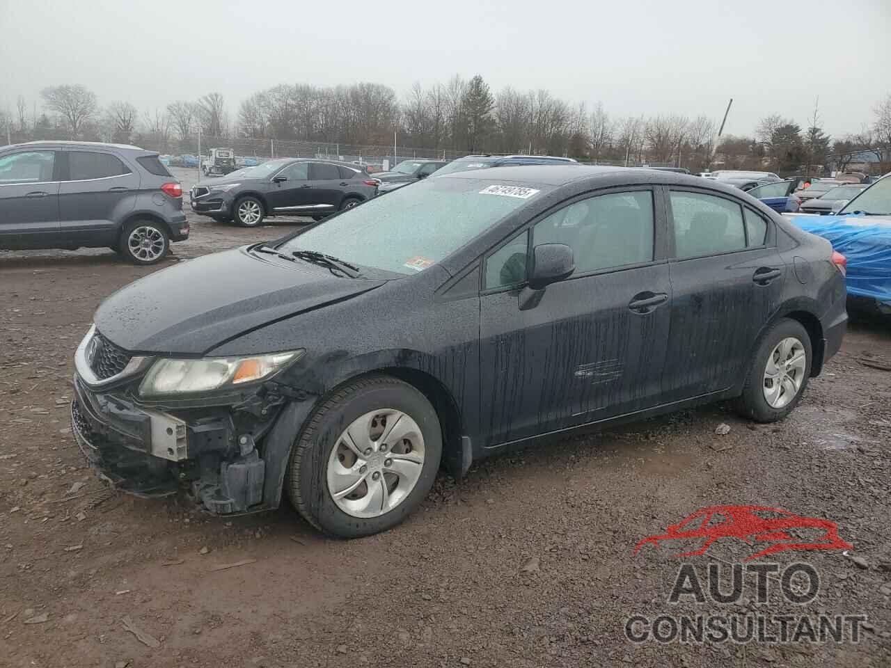 HONDA CIVIC 2013 - 19XFB2F54DE276021