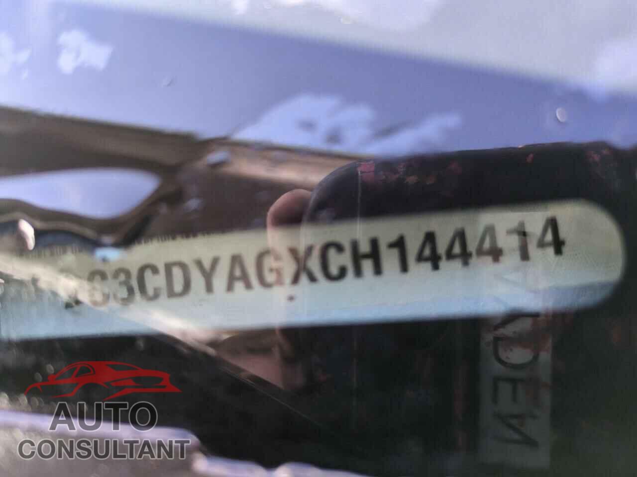 DODGE CHALLENGER 2012 - 2C3CDYAGXCH144414