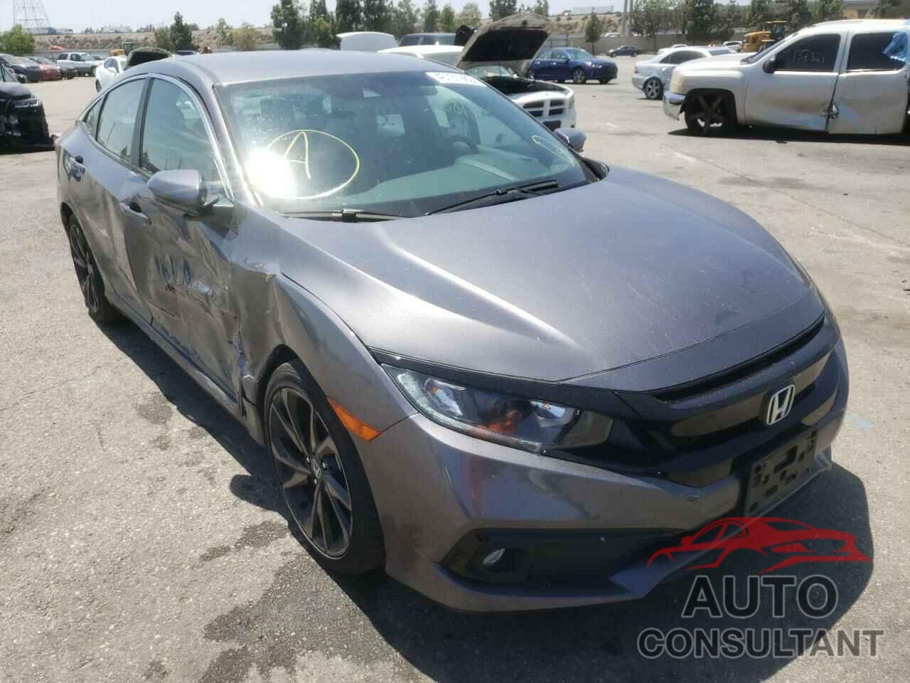 HONDA CIVIC 2019 - 19XFC2F81KE212216